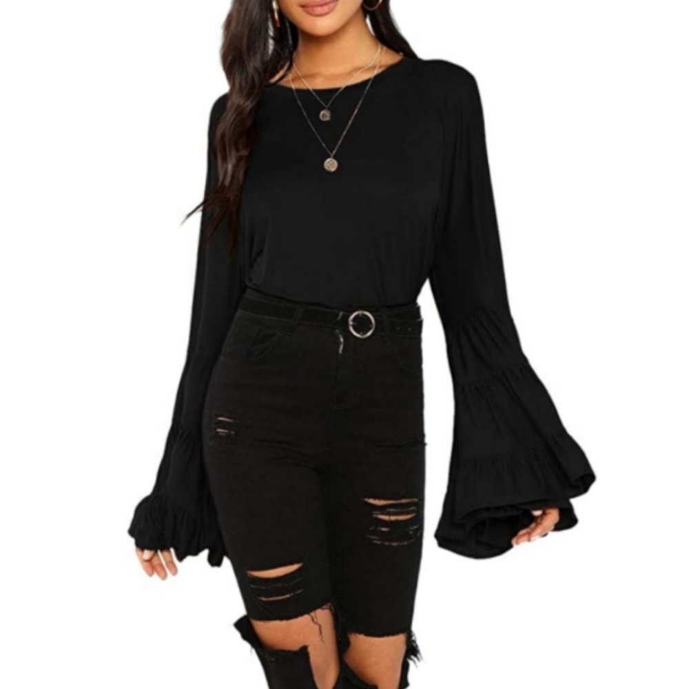 Anthropologie Bohemian Bell Long Sleeve